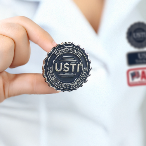 USTI Signature Enamel Pin