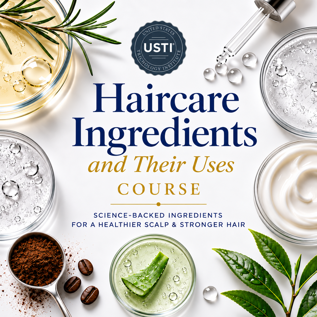Haircare Ingredients and Their Uses Course
