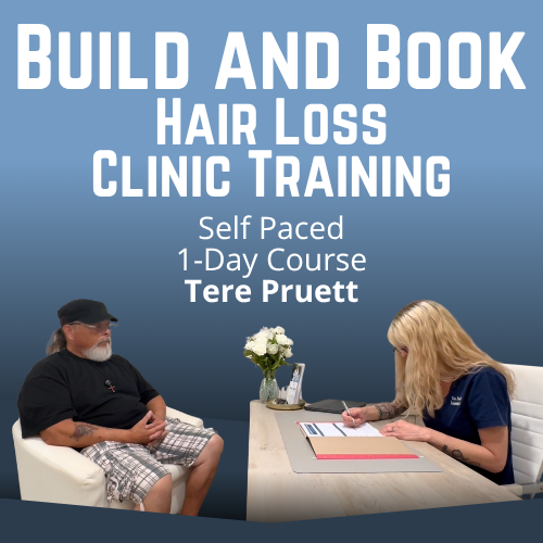Build & Book: Hair Loss Clinic Training with Tere