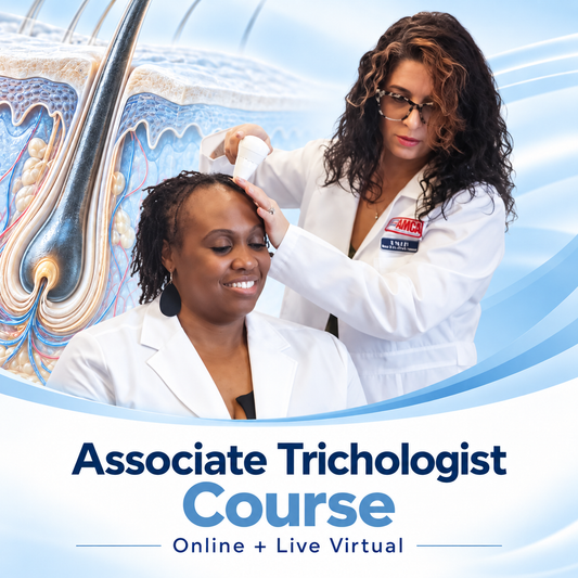 Associate Trichologist Course - Online plus Live Virtual