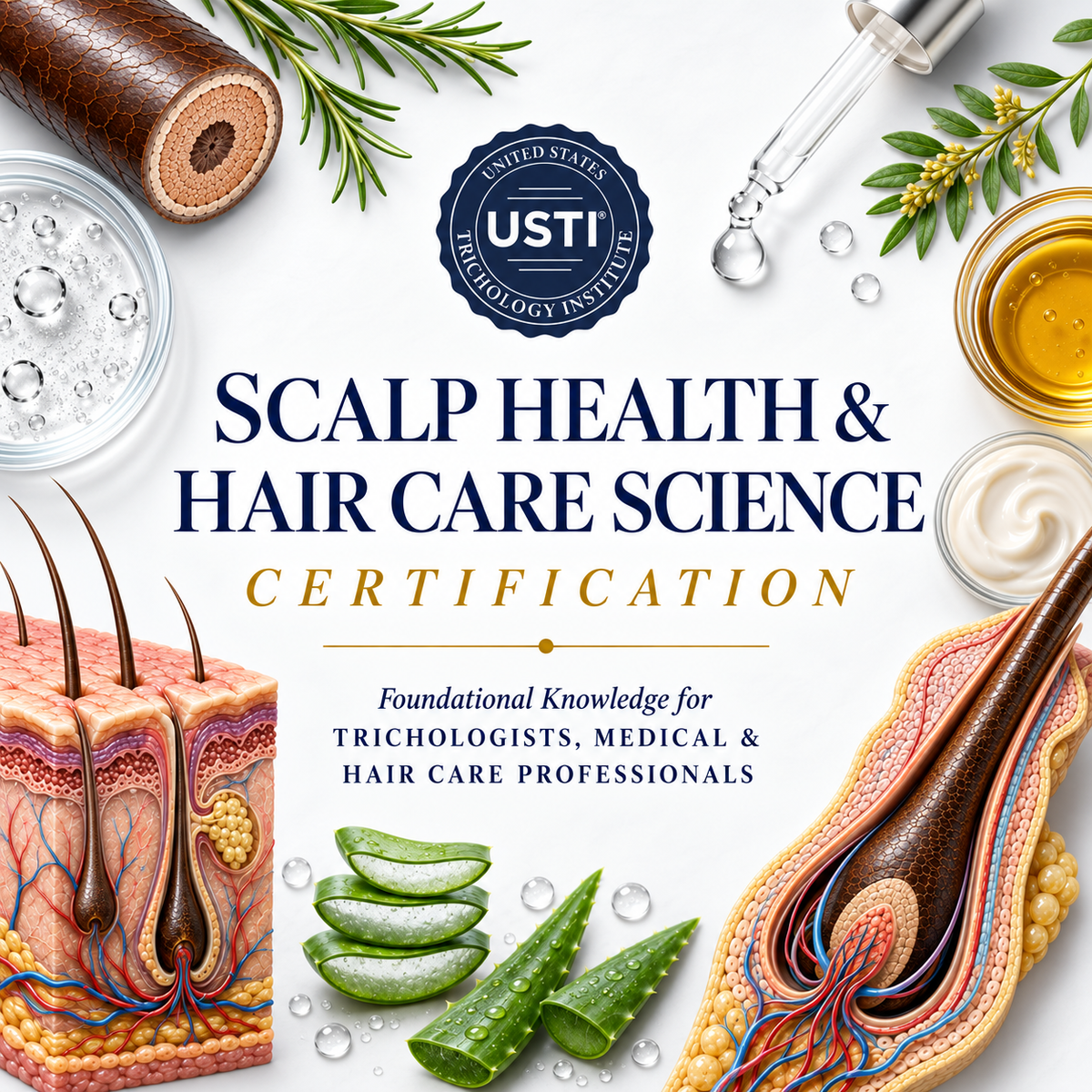 Scalp Health and Hair Care Science Certification