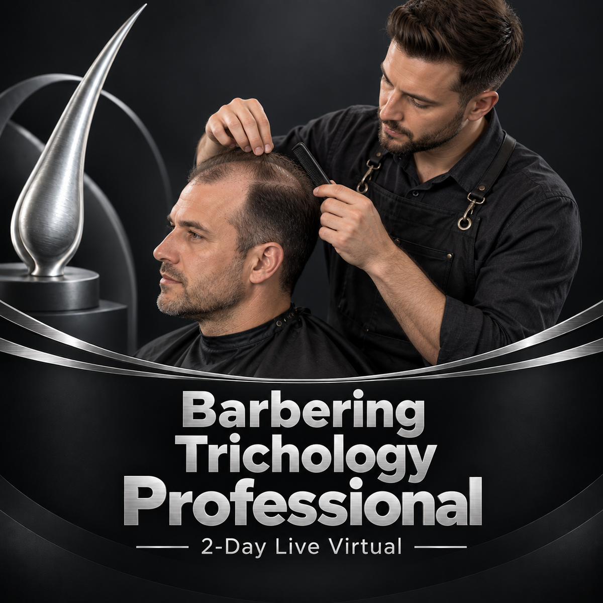 Barbering Trichology Professional - 2-day live virtual class