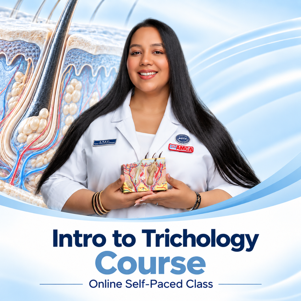 Intro to Trichology Course - online self-paced class