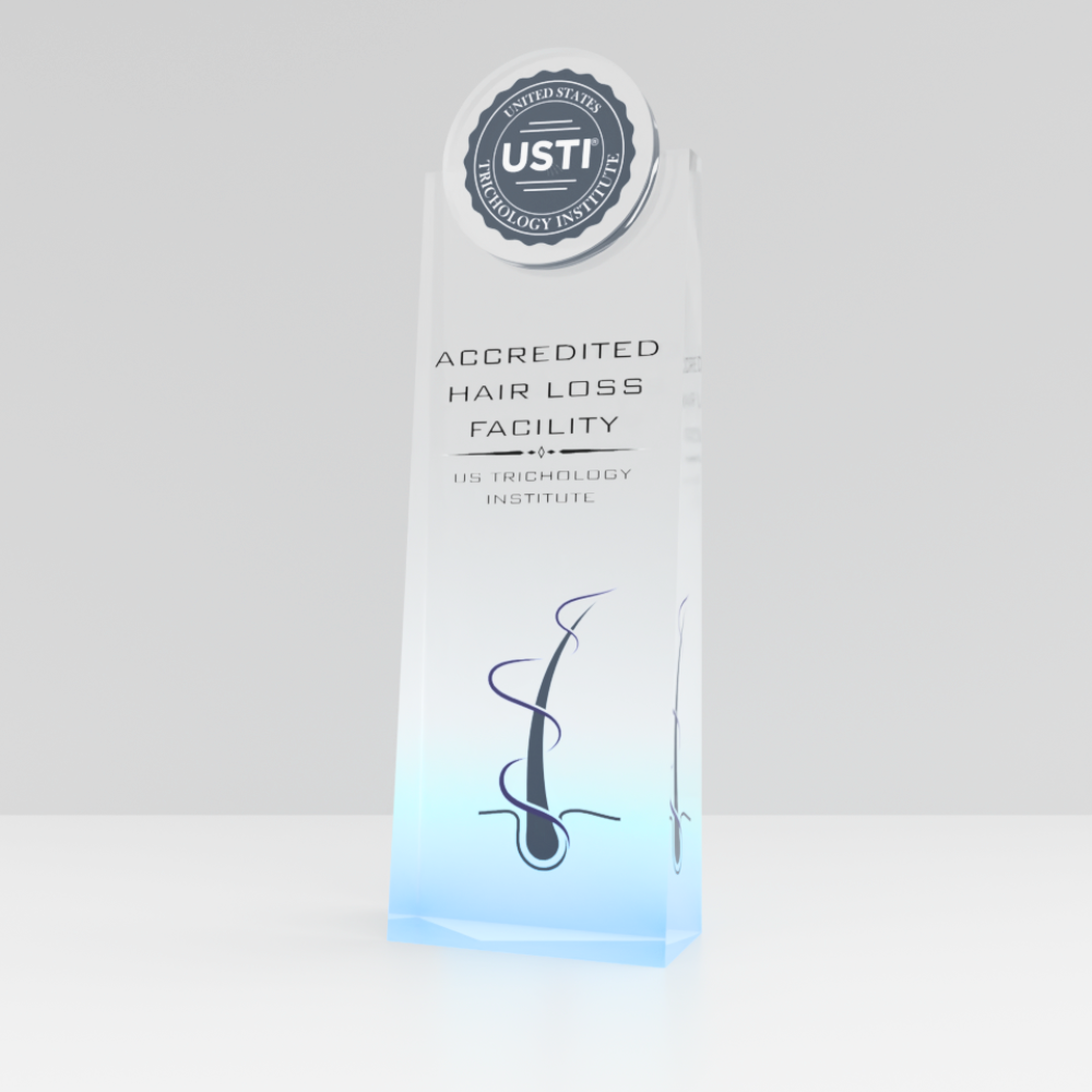 USTI Accredited Hair Loss Facility Award